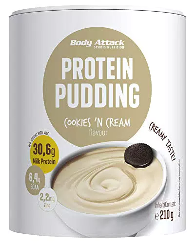 Protein Pudding Cookies und Cream von Body Attack