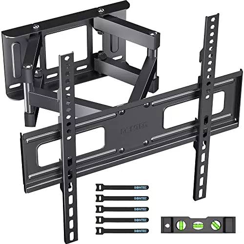 BONTEC TV Wandhalterung schwenkbar und neigbar für 23-70 Zoll Fernseher