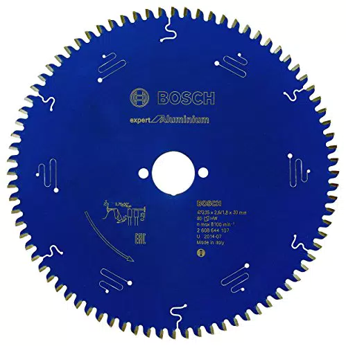 Bosch Kreissägeblatt Expert for Aluminium - Ø 235 mm, 80 Zähne