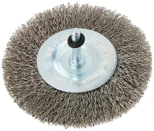 Bosch Professional Scheibenbürste gewellter Draht 100 mm 4500 U/min 2608622124