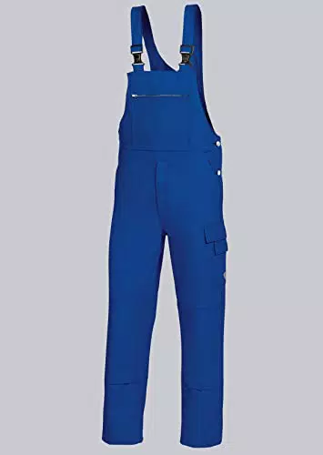 BP Workwear Latzhose 1482-060-13 mit Gummieinsatz und Taschen für Knieschoner