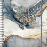 BRUNNEN Schülerkalender „Gemstone“ 2023/2024 A5, 2 Seiten pro Woche