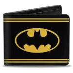 Buckle-Down Herren Bifold Wallet Batman - Geldbörse mit Zweifachfaltung