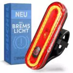 Büchel LED Fahrrad Rücklicht aufladbar – StVZO zugelassen für E-Bikes und Fahrräder