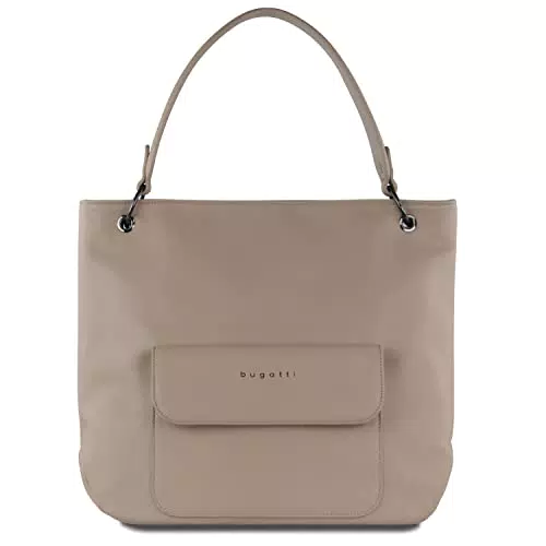 bugatti Almata Hobo Bag für Damen - edler Shopper in Schwarz