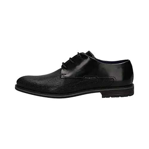 Bugatti Herren Zanerio Schnürschuh - Schwarz