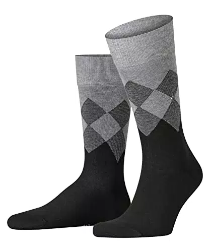 Burlington Herren Socken Hampstead M SO Baumwolle gemustert
