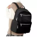 Rucksack Damen - Wasserdichter Cityrucksack für die Arbeit - Schwarz