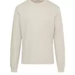 Calvin Klein Herren Langarm Strickoberteil - Badge Waffle Tee