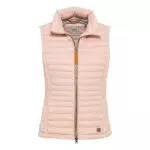 Camel Active Damen Steppweste mit elastischen Bündchen