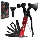 Camping Zubehör Multitool Hammer – Perfektes Vatertagsgeschenk für Männer und Frauen