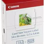 Canon KC-18 IS Stickerpapier für Selphy Drucker 5 x 5 cm