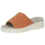 Caprice Damen Pantolette aus Apfelsuede - Flache Sandale