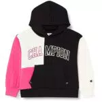 Champion Mädchen Legacy Colorblock Ultralight Powerblend Fleece Kapuzenpullover