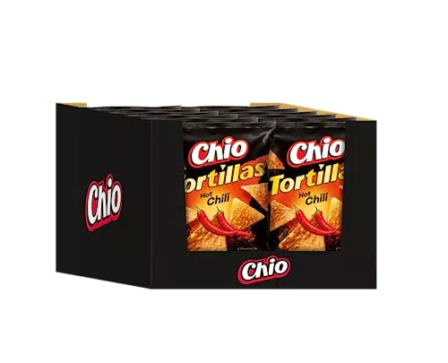 Chio Tortillas Hot Chili – Knuspriger Snack für feurige Geschmacksliebhaber