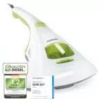 CLEANmaxx Milben Hand-Staubsauger mit UV-C-Licht für Allergiker - Effektive Milbenbekämpfung & Desinfektion von Matratzen