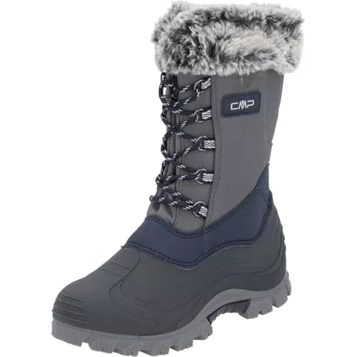 CMP Mädchen Magdalena Stiefel - Snow Boot, Grau