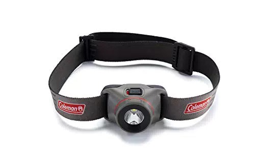 Coleman LED Stirnlampe mit Batteryguard Technologie - Kopflampe für Camping und Wandern