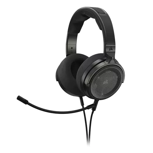 Corsair Virtuoso PRO Gaming Headset - Offenes Rücken-Design - Abnehmbares Mikrofon - 50mm Treiber - 20Hz-40 kHz Frequenzbereich