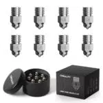 Creality 3D Drucker Düsen Kit aus Bimetall und gehärtetem Stahl für Ender 3 Modelle