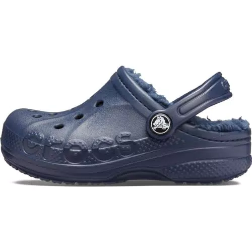 Crocs Unisex Kinder Baya gefütterter Clog K, Navy