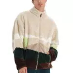 Dagi Oversize Sweatshirt mit langen Ärmeln und Kragen für Herren