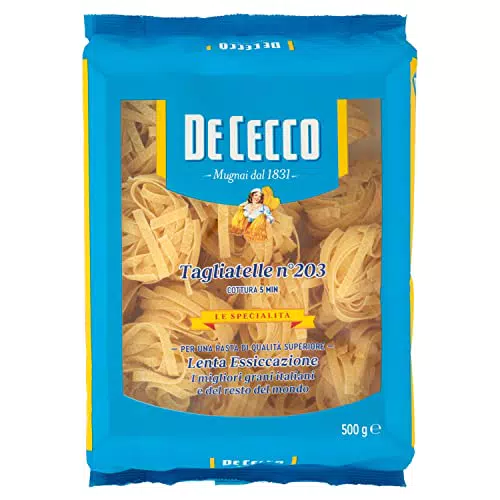 De Cecco Tagliatelle 203 - Hochwertige italienische Pasta für köstliche Gerichte