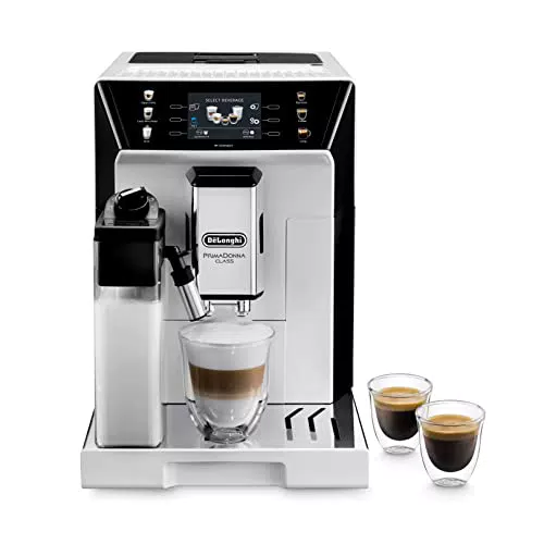 De'Longhi PrimaDonna Class ECAM 550.65.W Kaffeevollautomat mit LatteCrema System