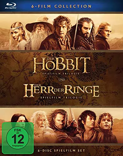 "Herr der Ringe und Der Hobbit: Mittelerde Collection auf Blu-ray"