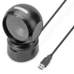 Digitus 2D Barcodescanner - Omnidirektionaler Desktopscanner - USB-Kabel - Schwarz