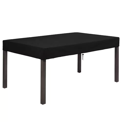 Dokon Tischplatte Abdeckung wasserdicht für Gartentisch, rechteckig 600D Oxford