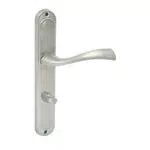 Türgriff FLY ECO M9 WC-Bad Drückergarnitur für Zimmertüren - Aluminium Nickel
