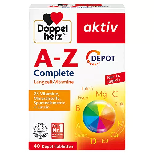 Doppelherz A-Z Complete - Langzeit-Vitamine mit Lutein