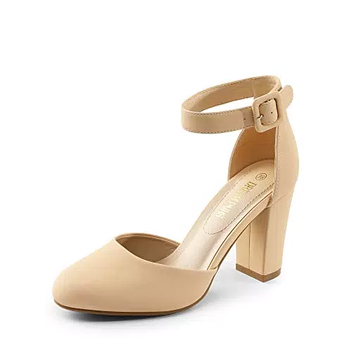 DREAM PAIRS Damen-Pumps mit geschlossener Zehenpartie - Angela-E