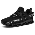 DYKHMILY Sicherheitsschuhe Herren Arbeitsschuhe Stahlkappe Dämpfung Atmungsaktiv Arbeitsturnschuhe Komfort Mode Leicht Schutzschuhe