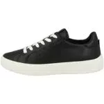 ECCO Damen Sneaker Street Tray - Schwarze Turnschuhe
