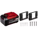 Einhell Akku Power X-Change Plus 18V 5,2 Ah für alle Geräte - Inkl. Wandhalterung