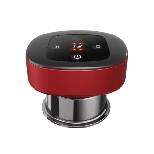 Brandname Elektrischer Cupping-Therapie-Massager mit 12 Saugmodi und LCD-Display