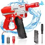 Elektrische Wasserpistole mit großer Reichweite für Kinder und Erwachsene - Automatische Wasserspritzpistole