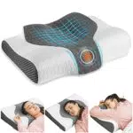 Orthopädisches Kissen von Elviros - Memory Foam Nackenkissen für Schmerzlinderung