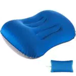 Eono Aufblasbares Camping Kissen - Ultraleichtes Ergonomisches Reisekissen für Outdoor und Camping
