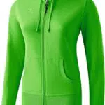 Erima Damen Kapuzensweatjacke - Sportliche Damenjacke.