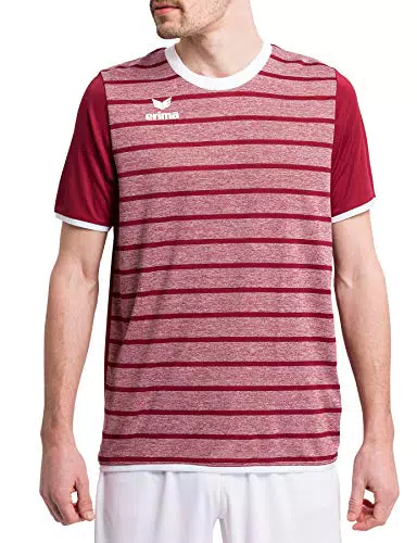 ERIMA Erwachsene Trikot Roma Bordeaux/Weiß