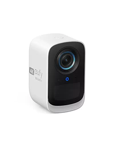 eufy Security eufyCam S300 - Kabellose 4K Überwachungskamera mit Gesichtserkennung und Farb-Nachtsicht