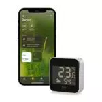 Eve Weather - Smarte Wetterstation mit Thermometer, Hygrometer & Wettertrend, IPX4, kabellos - Apple HomeKit