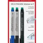 Faber-Castell Multimark Schulset - Strichbreite F für vielseitige Anwendungen