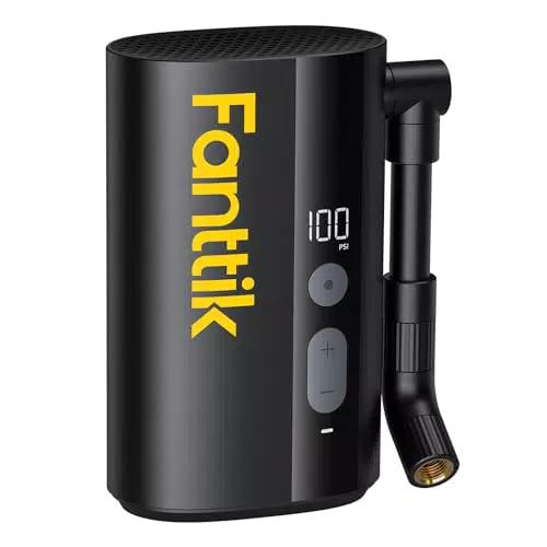 Fanttik X9 Ace Mini Fahrradpumpe - Akku Kompressor 150 PSI für Rennrad und E-Bike