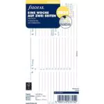 Filofax Kalendereinlage Personal 1 Woche auf 2 Seiten 2024 - Wochenplaner - 8,99 €
