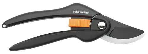 Fiskars Bypass-Gartenschere für frische Äste und Zweige