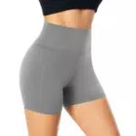 FuelMeFoot Damen High Waist Yoga Sport Shorts Leggings für Sommer